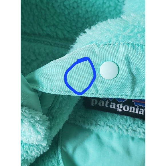 Patagonia Re-tool Snap T Pullover Fleece Vjosa Green Women's Medium Gorpcore - Picture 6 of 9